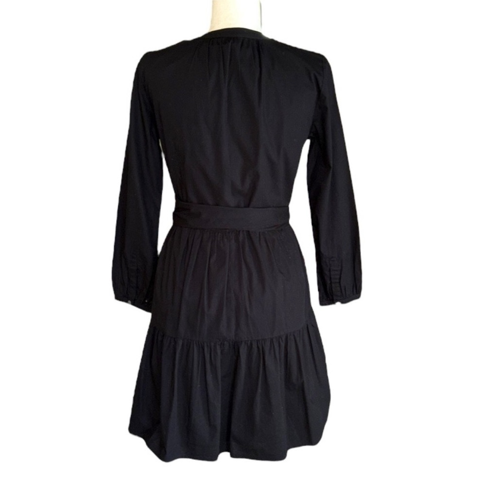 J.Crew belted tiered mini dress with pockets size xs - Picture 7 of 9